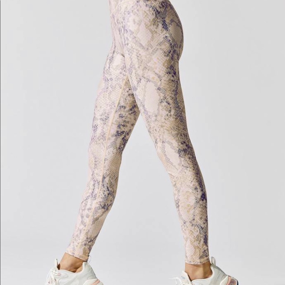 Carbon 38 Carbon38 snake print Leggins L